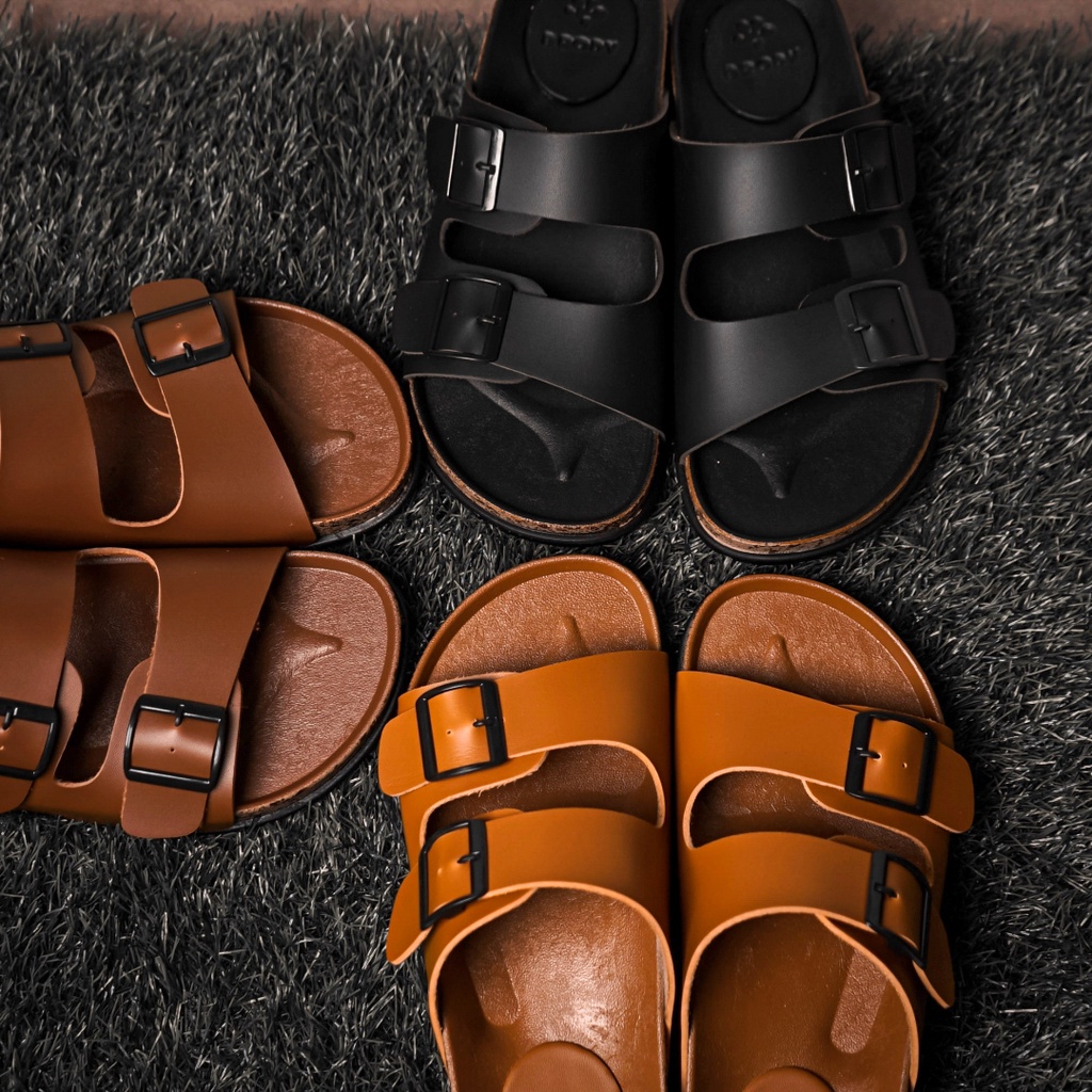 Brody BRAVO Sandal pria casual model ban dua