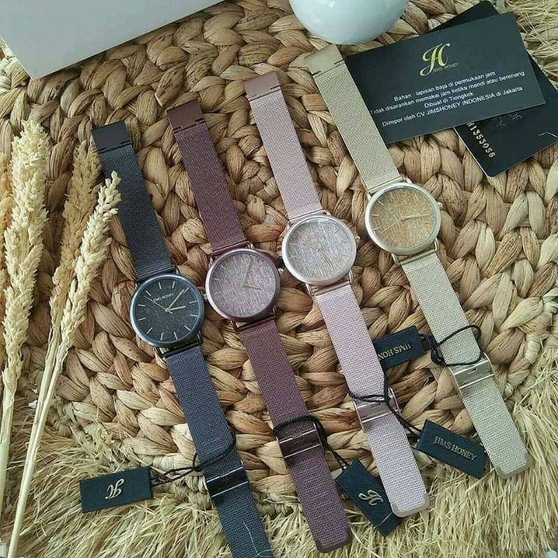JAM TANGAN 8143 JIMS HONEY Wanita Cewek Ori JH