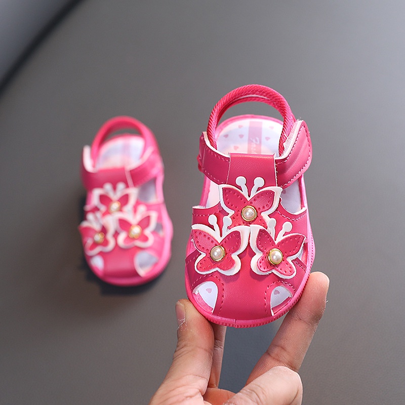 Juragan Junior [COD] Sandal Bayi YUNABI Bisa Bunyi Impor Size 16-21