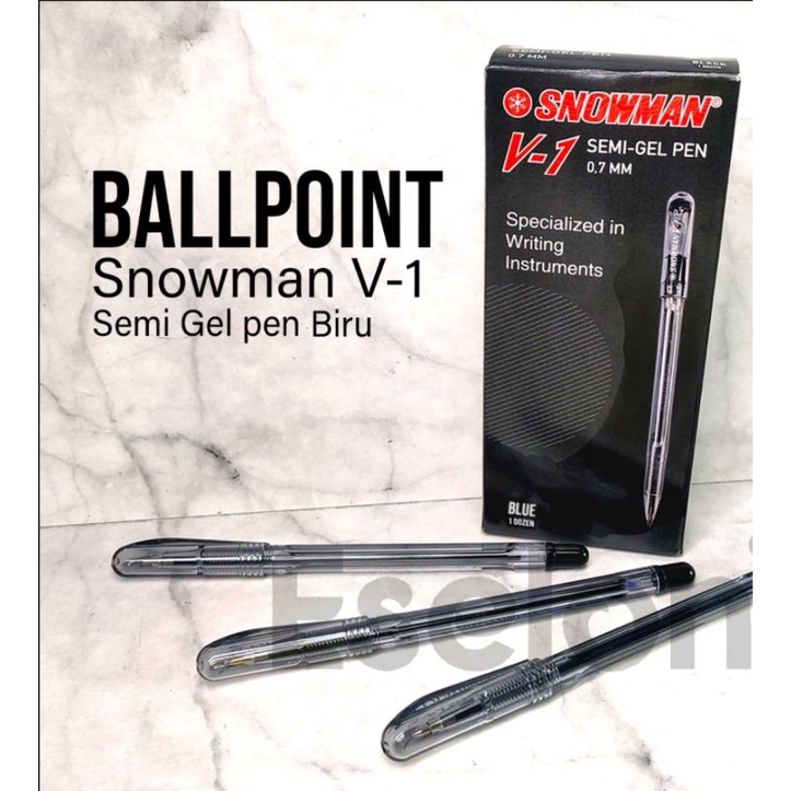 

bolpoin Snowman black