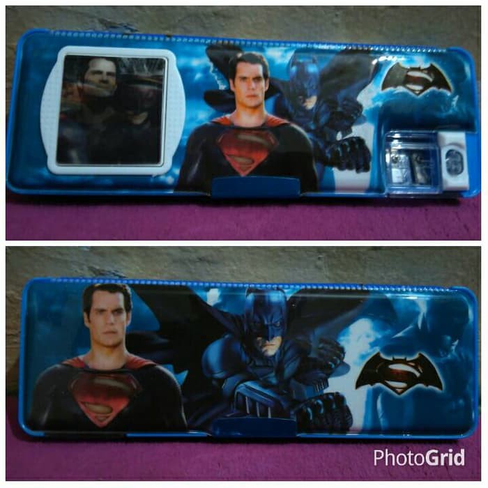 

·767@ KEMBALI SEKOLAH BARU Kotak Pensil Tempat Pensil Frozen Spiderman Batman ALAT TULIS MURAH ¿