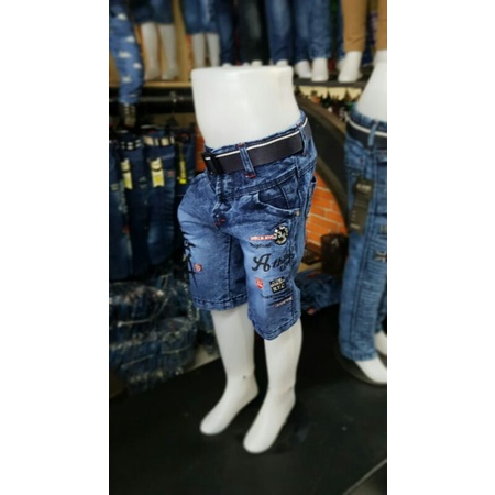 Jeans anak elstar pendek