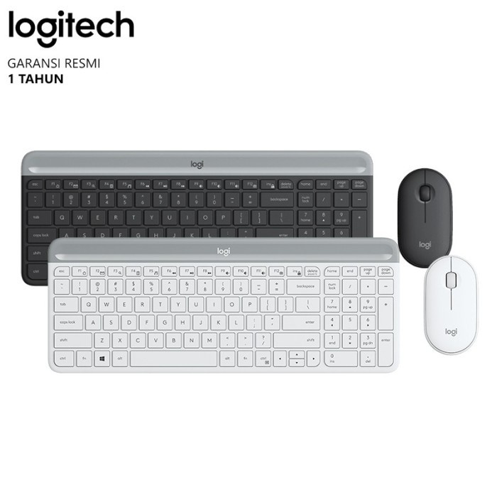 Logitech MK470 Slim Wirelles Combo Mouse+Keyboard