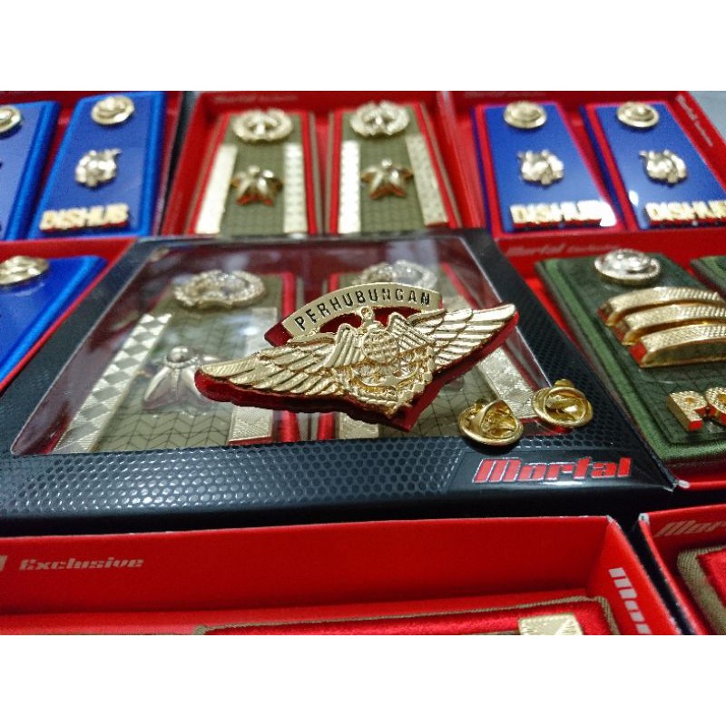 Wing dishub - pin dishub - wing perhubungan