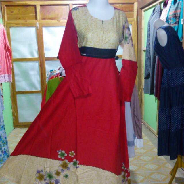 Dress katun jepang