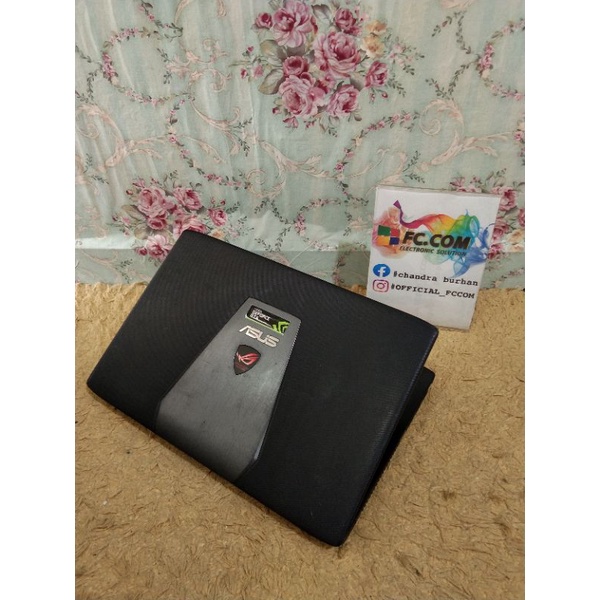 Laptop ASUS ROG GL552JX CORE i7-4720HQ Nvidia GeForce VGA GTX 950M RAM 8GB SSD 240GB HDD 500GB 15INC
