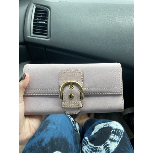 Coach soho wallet preloved