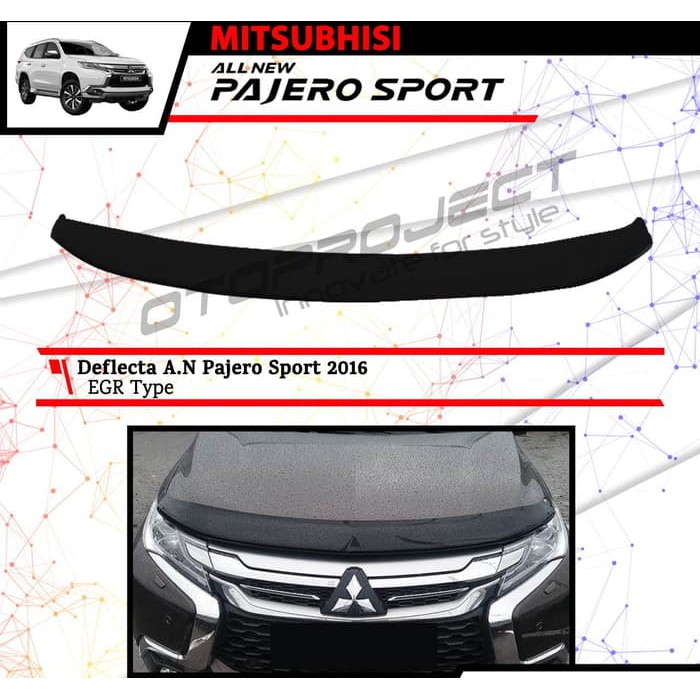 Deflecta All New PAJERO 2016 EGR Black