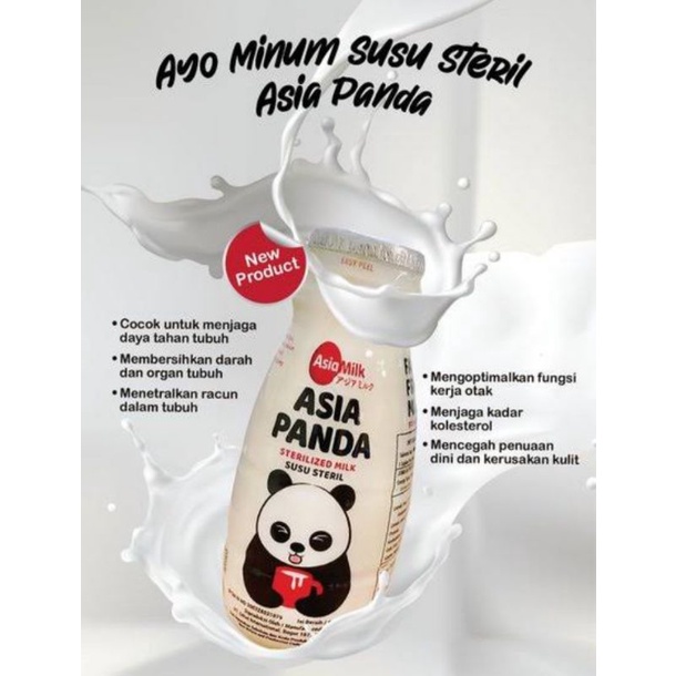 

SUSU STERIL ASIA PANDA MURAH!! SUSU ASIA PANDA / SUSU STERIL ASIA PANDA 200ml