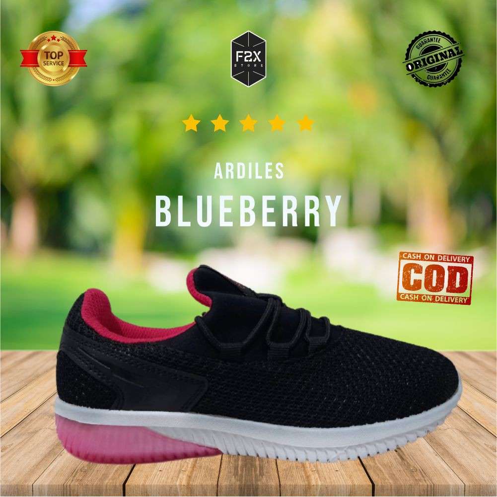 ARDILES SEPATU SNEAKERS SEKOLAH ANAK PEREMPUAN / CEWE BLUEBERRY ORIGINAL