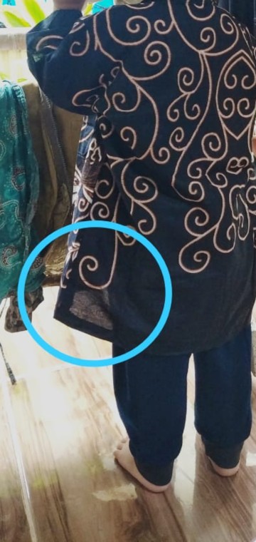 Batik Couple Keluarga Sania Ruflle Batik Couple Ori Ndoro Jowi Garansi Termurah