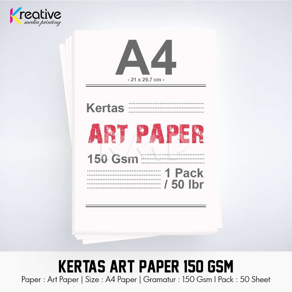 Thedarlingbakers Jual Kertas Art Paper Bandung