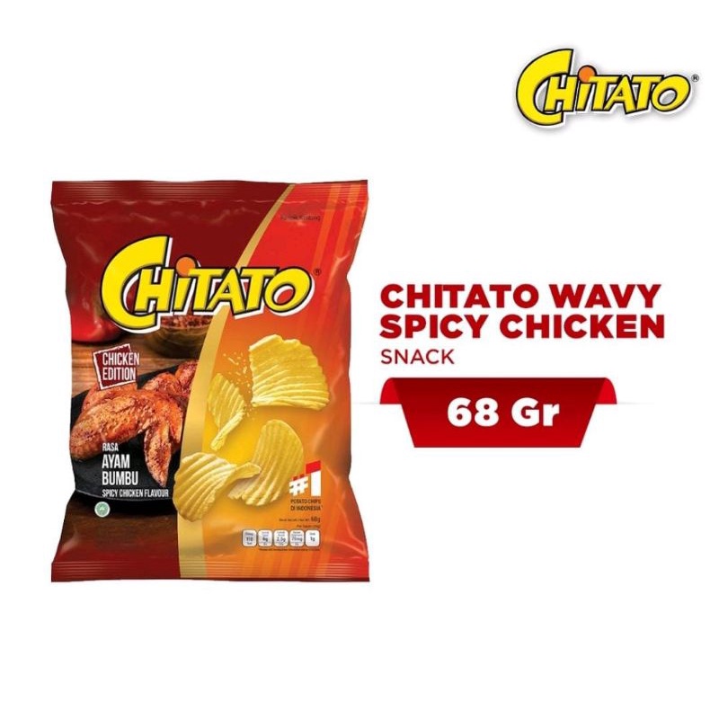 

Chitato rasa ayam bumbu 68g FREE EMAS S&K CEK DI KETERANGAN PRODUK