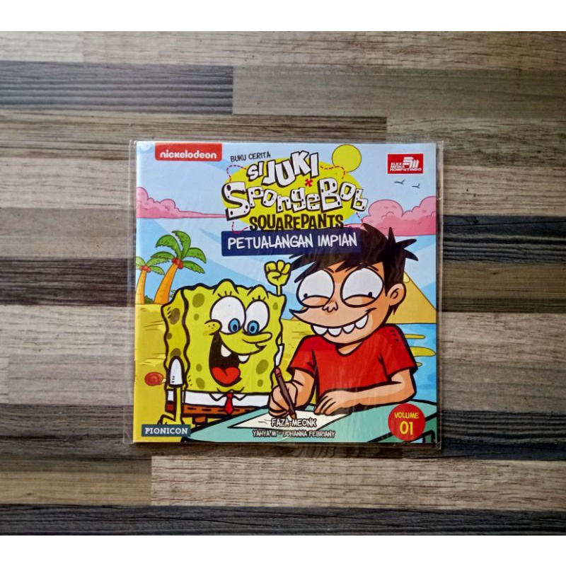 BUKU CERITA : SI JUKI & SPONGEBOB