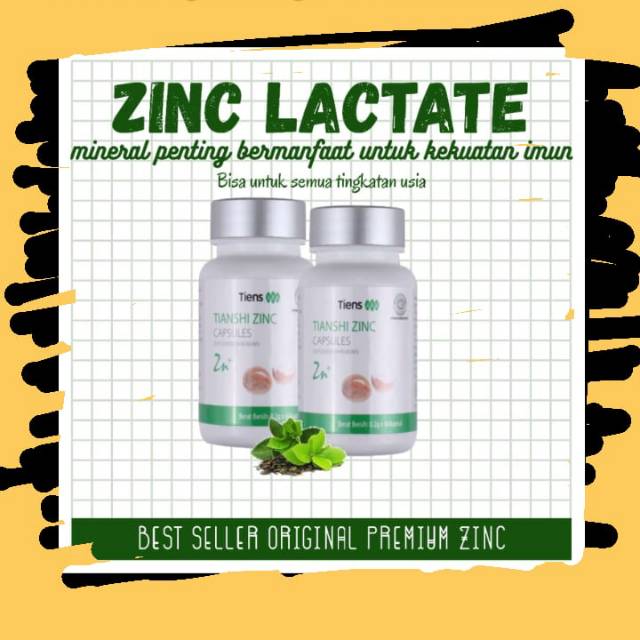 Obat daya tahan tubuh(zinc)