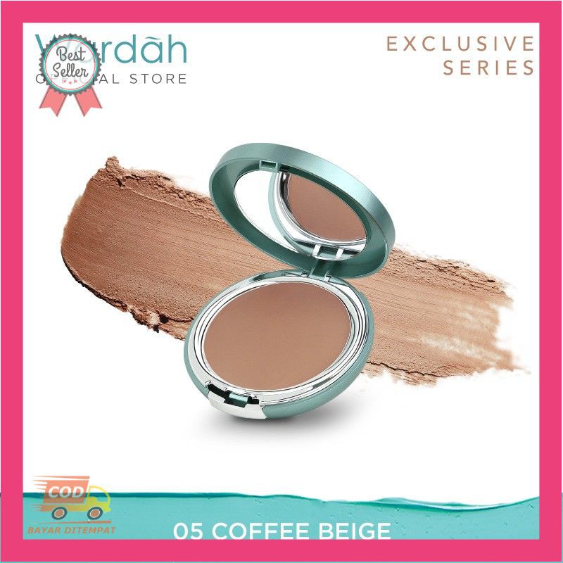 Wardah Exclusive Creamy Foundation 05 Coffee Beige 12 g Promo dan Original