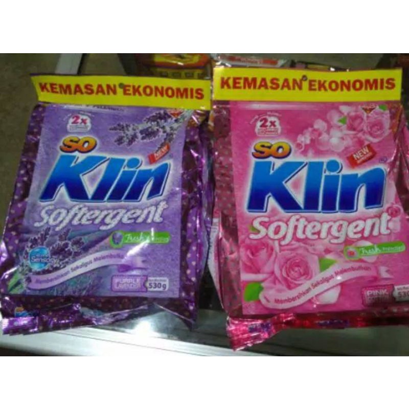 SO KLIN SOFTERGENT / DETERJEN BUBUK SO KLIN