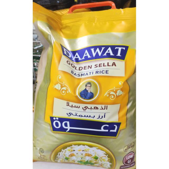 Beras Basmati Daawat India 5KG Beras mati terbaik Golden Sella Rice