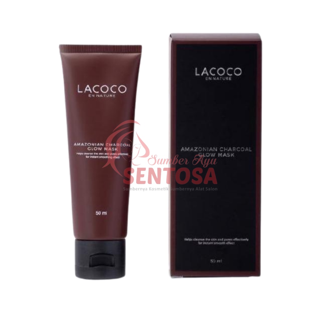 LACOCO AMAZONIAN CHARCOAL GLOW MASK 50ML