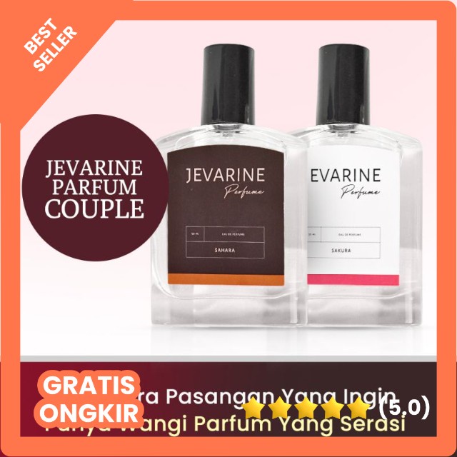 Jevarine Parfum Couple / Jeverine Parfume Pasangan / Jevarine Sakura &amp; Sahara