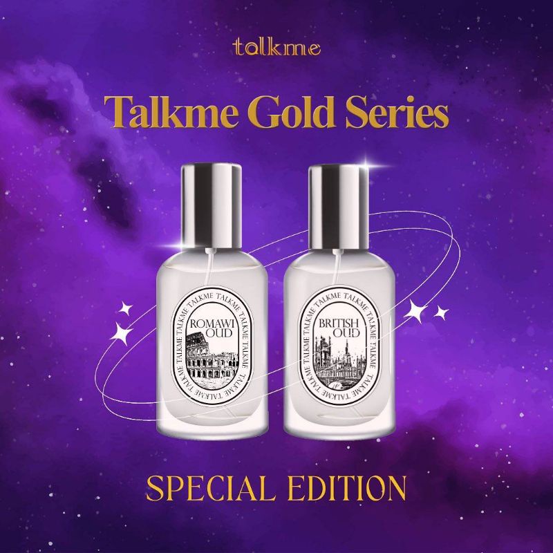 Parfum Talkme Gold Series