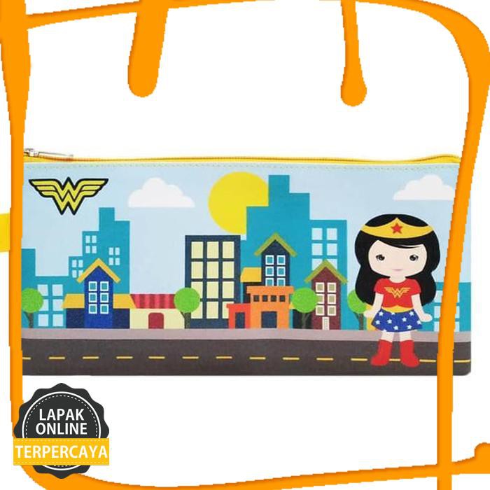 

Terbaru Mini Case Wonder Woman Tempat Pensil Stationary Pencil Case Karakter Barang Original