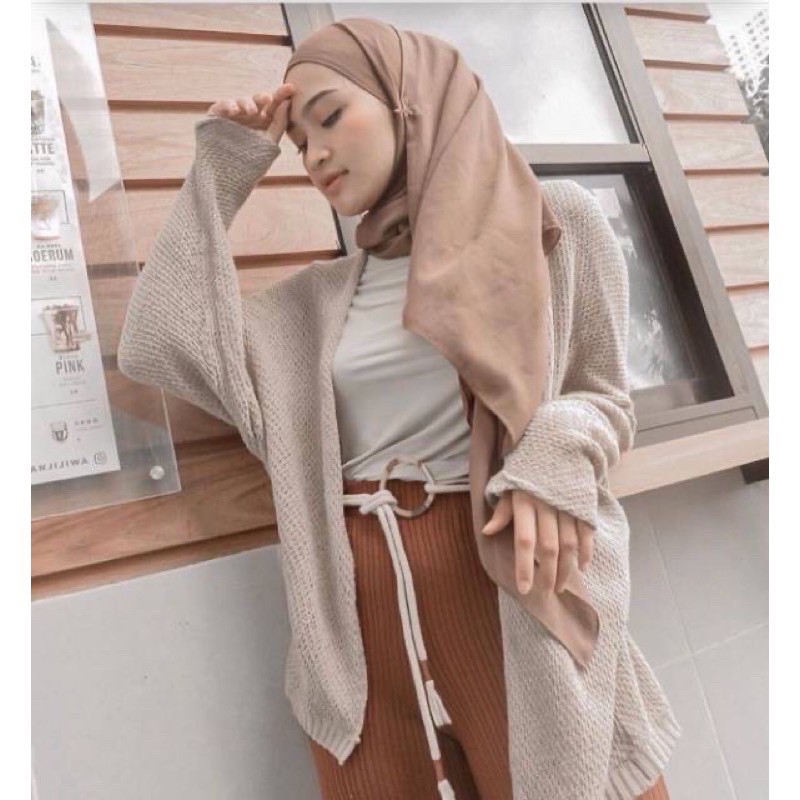 Batwing kelelawar Cardigan Marion outer