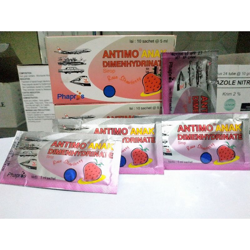 ANTIMO ANAK SACHET ( STRAWBERRY &amp; JERUK )