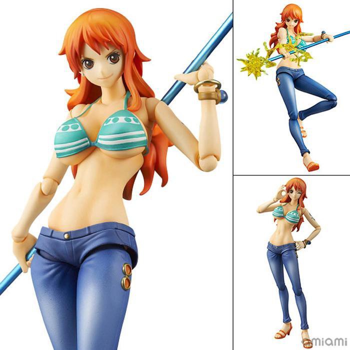 [mainan-hobi] Action Figure PVC VAH Variable Action Heroes Nami One Piece