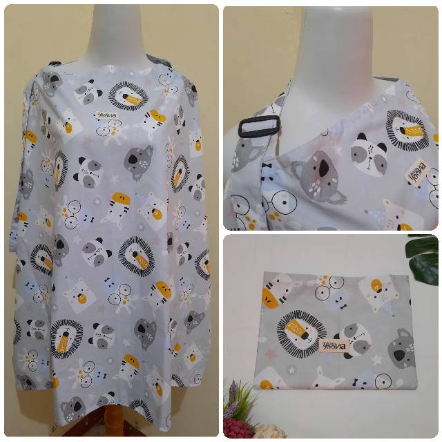 Apron Menyusui / Nursing Cover / Penutup Kain Menyusui