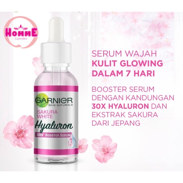 GARNIER SAKURA WHITE HYALURON - SERUM WAJAH