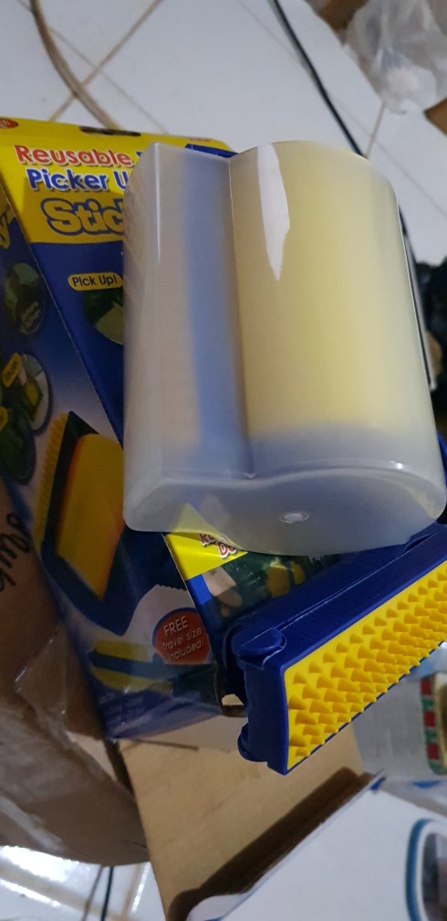 Best Sticky Buddy - Rol Pembersih & Pengangkat Bulu & Kotoran Serbaguna - As Seen On Tv