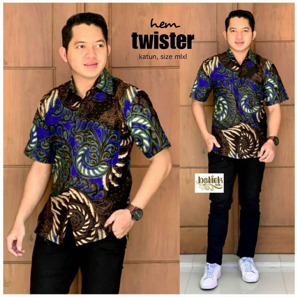 PROMO KEMEJA BATIK PRIA LENGAN PENDEK SIZE M L XL XXL BAJU BATIK KANTOR PRIA TERBARU KEMEJA KASUAL