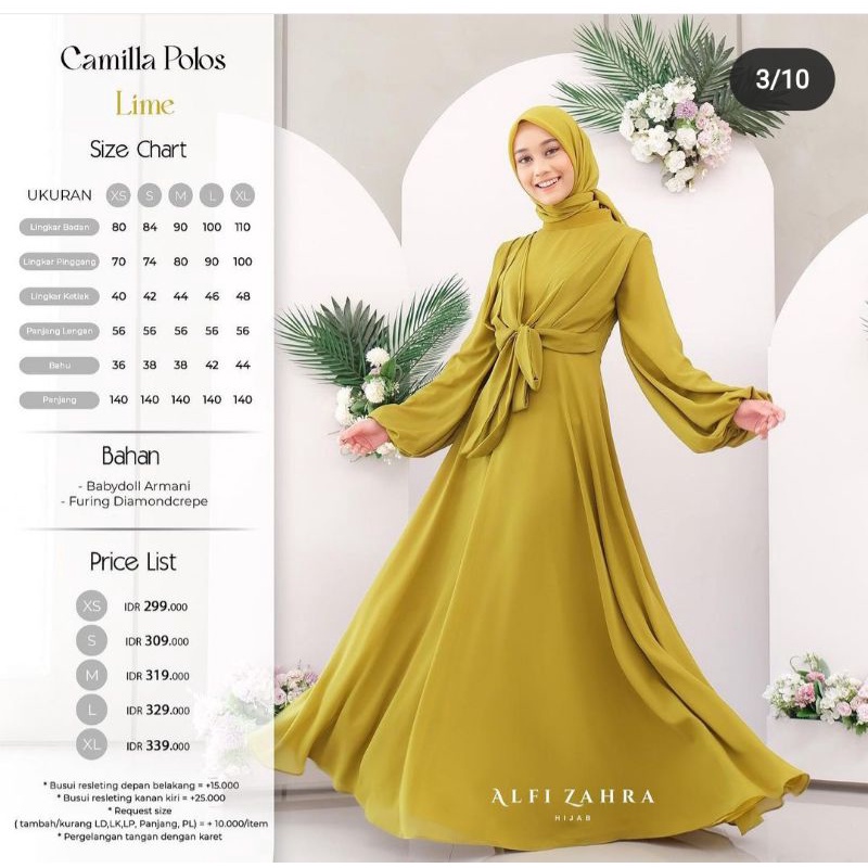 Camilla Dress by alfizahrahijab