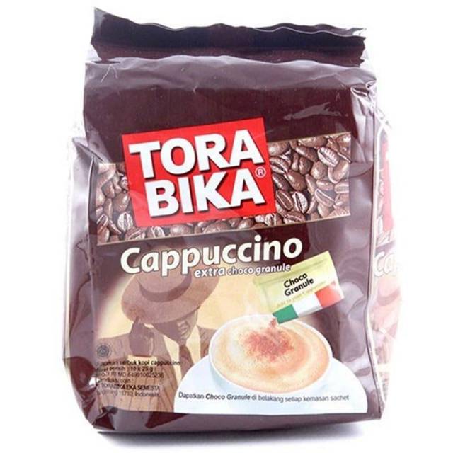 

TORABIKA Kopi Cappuccino Sachet 10 X 25g