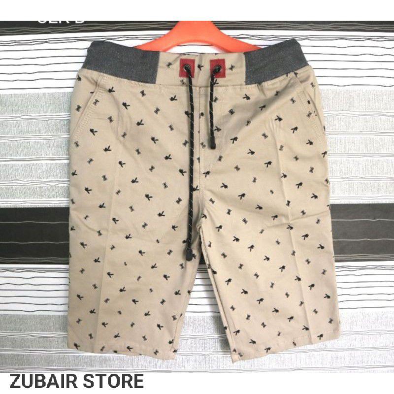 CELANA PENDEK CHINOS MOTIF ORIGINAL