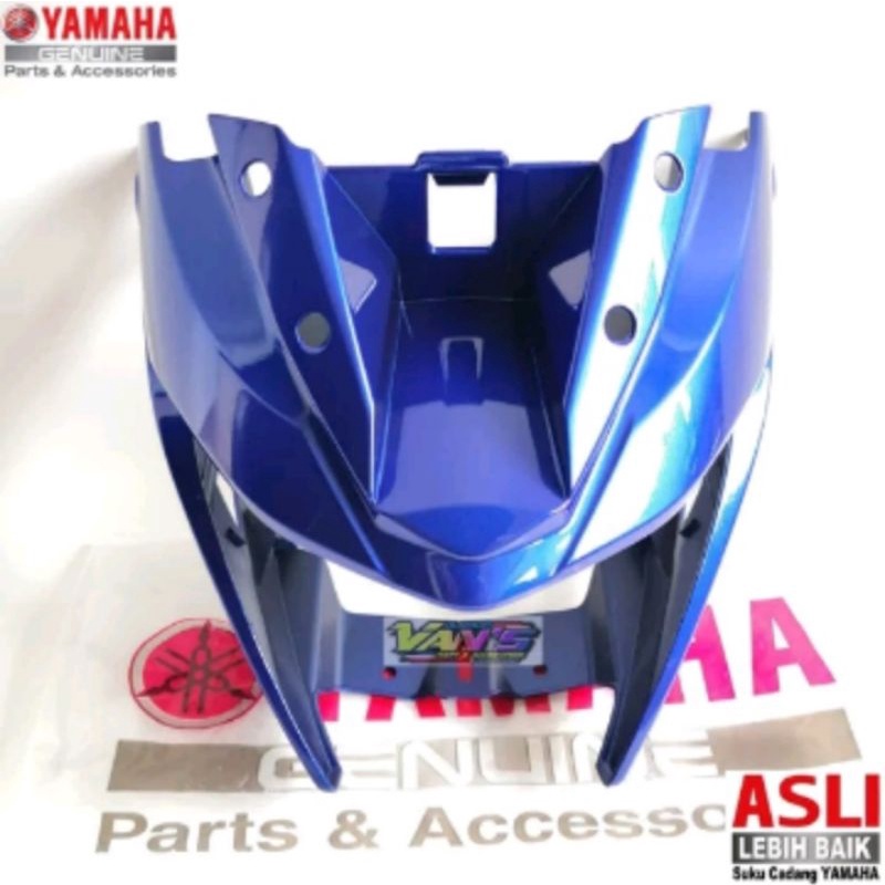 Cover Headlamp New Vixion 2017 & Vixion R biru Movistar Original Yamaha Genuine Part