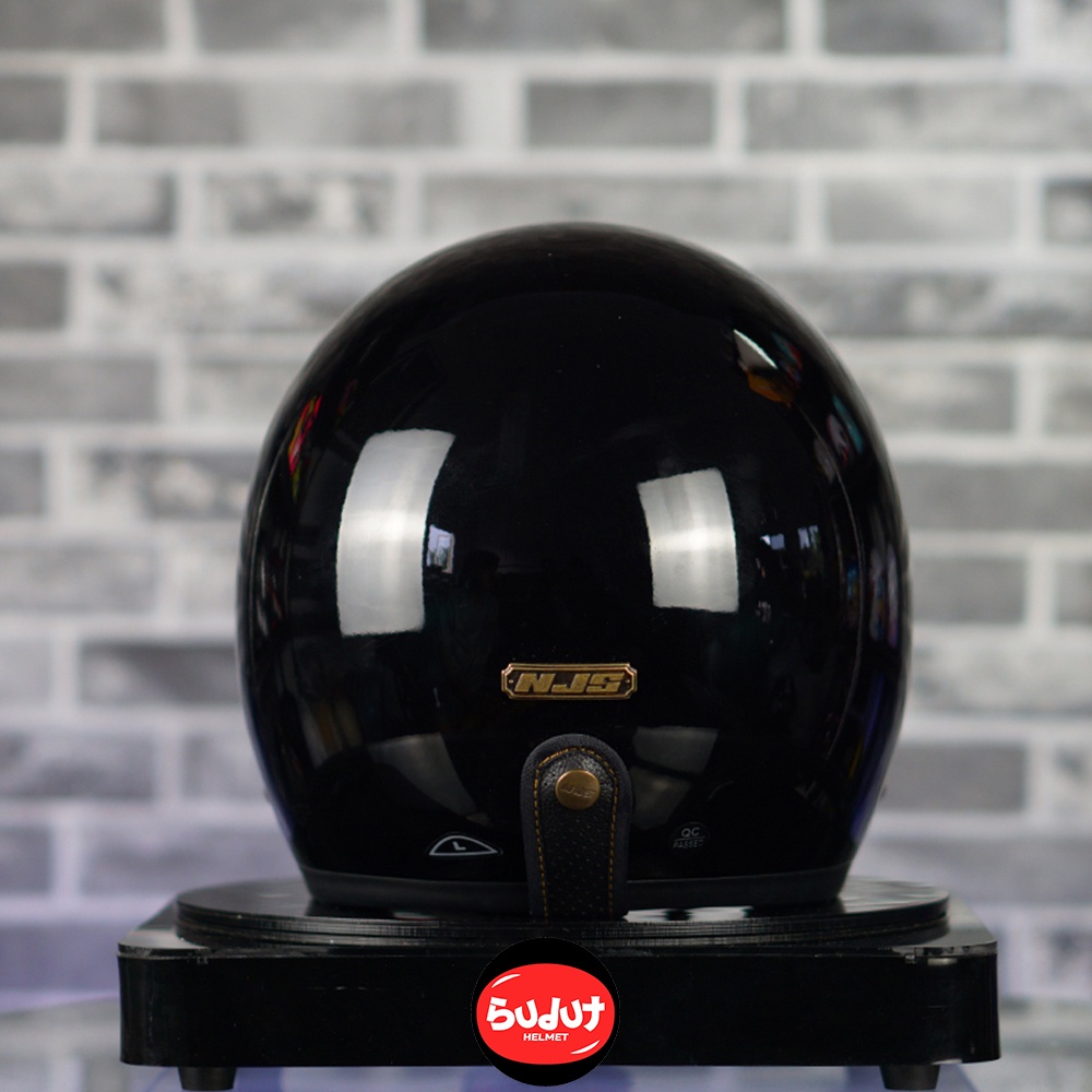 Helm NJS NX-2 NX2 Original Dewasa Premium Retro Inner Visor Paket Kaca Datar Atau Cembung-3