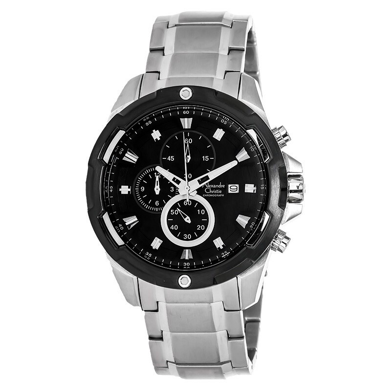 Alexandre Christie AC 6305 MC Pria Chronograph Sport Dial [Silver]