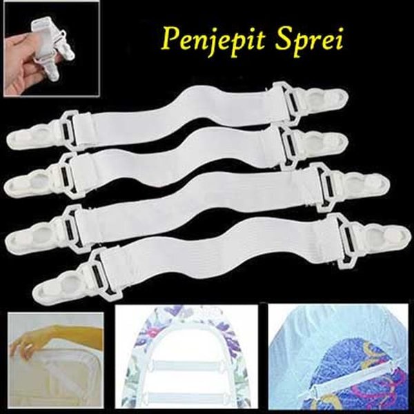 Karet Penjepit / Pengait Sprei (dapat 4 pcs)