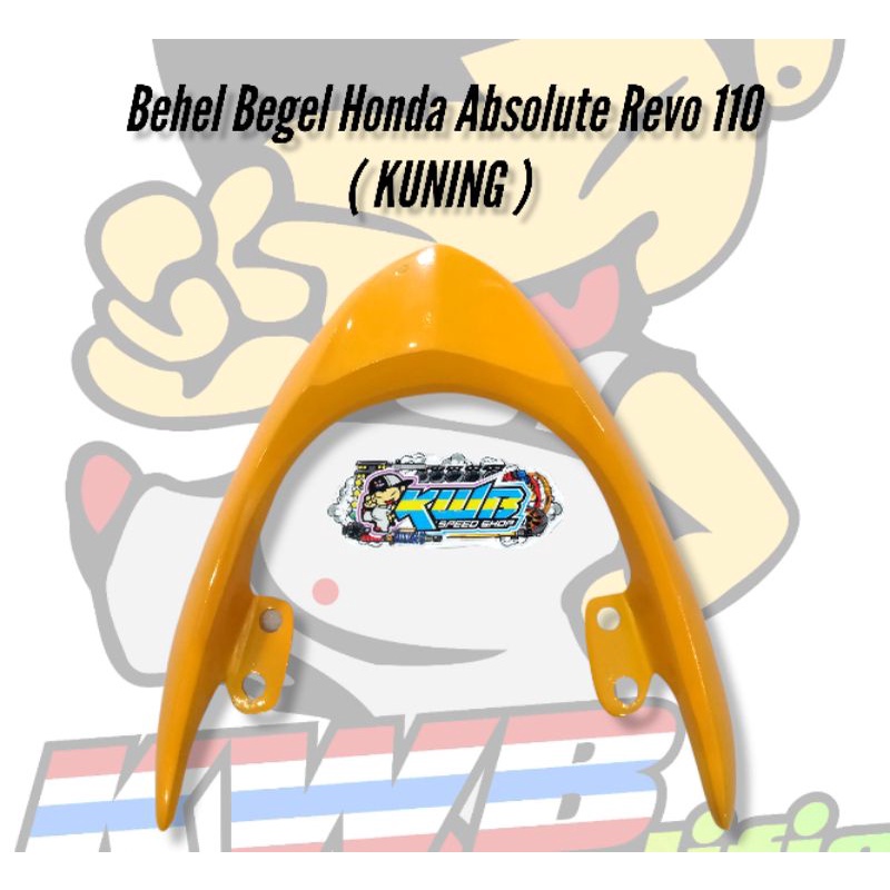 Behel revo absolute begel absolute revo planger pegangan jok belakang honda revo absoule