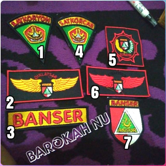 Logo BORDIR 3D TIMBUL BANSER