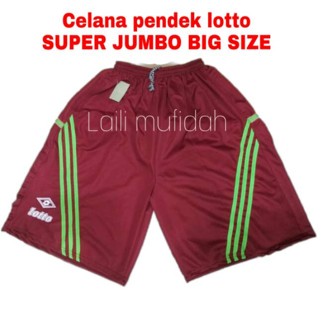 Celana pendek lotto SUPER JUMBO BIG SIZE