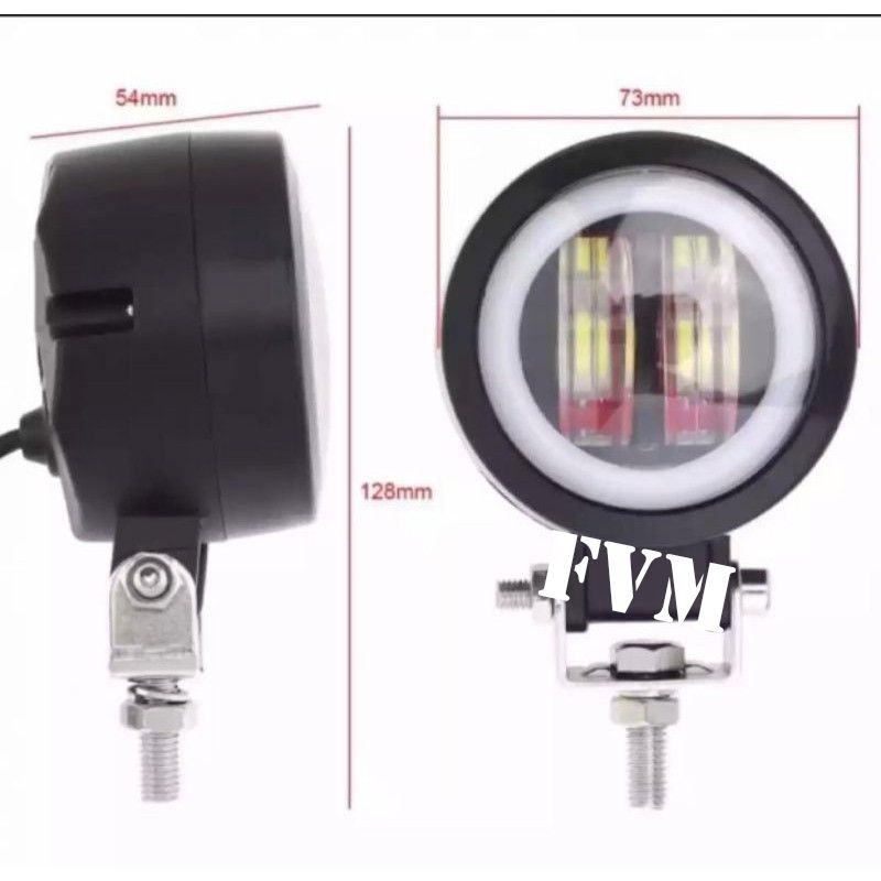 lampu tembak demeker model kotak dan bulat