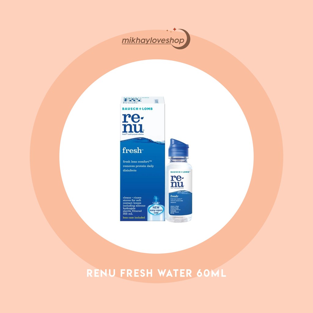 Renu Fresh Water Solution 60ml | [Mikhayloveshop]