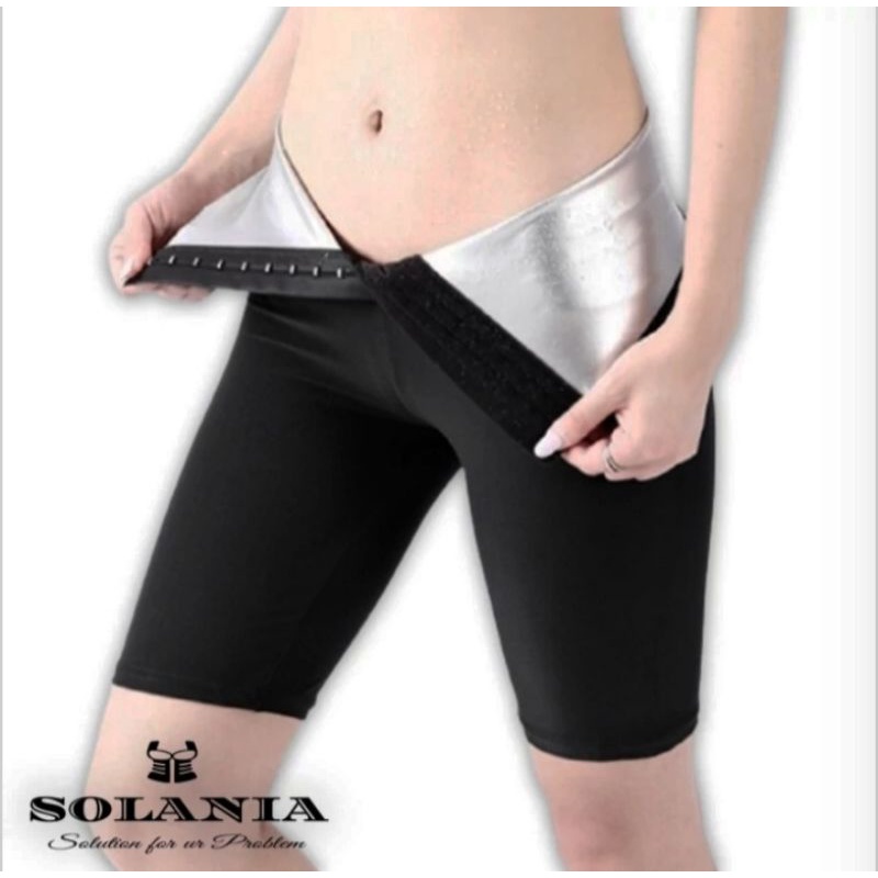 SOLANIA Celana Kancing SELUTUT Pants Cincher