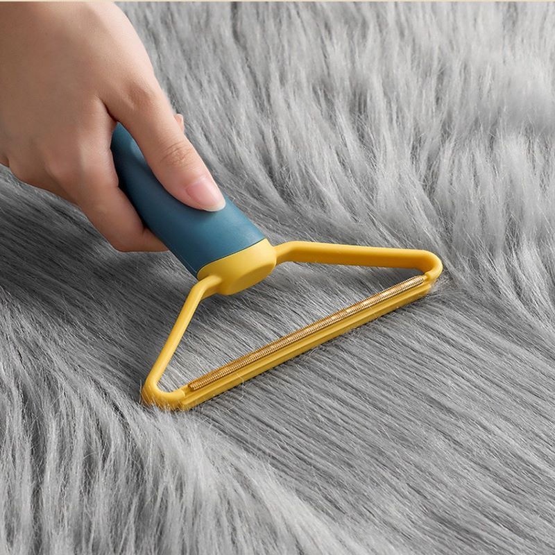 Alat Pembersih Bulu Manual Portable Untuk Pakaian / Karpet / Sweater