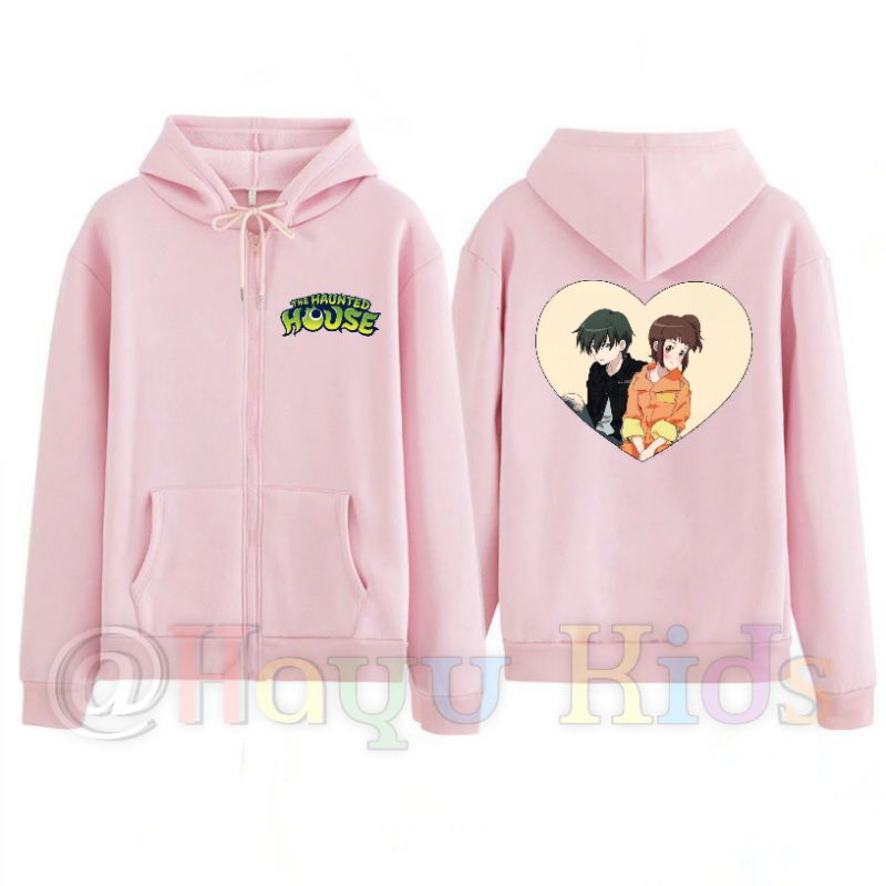 Hoodie Anak Shinbi House Love Kang Lim & Harikoo - Fleece Tebal M-L-XL