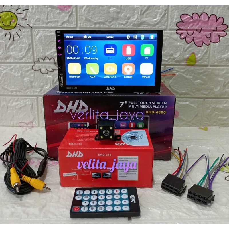 Doubledin Mirrorlink DHD 4300 MULTIMEDIA 7 inch + Camera mundur