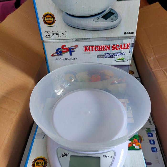 TIMBANGAN DIGITAL KUE TIMBANGAN DAPUR DENGAN MANGKOK 5KG ELEKTRIK &amp; TANPA MANGKUK